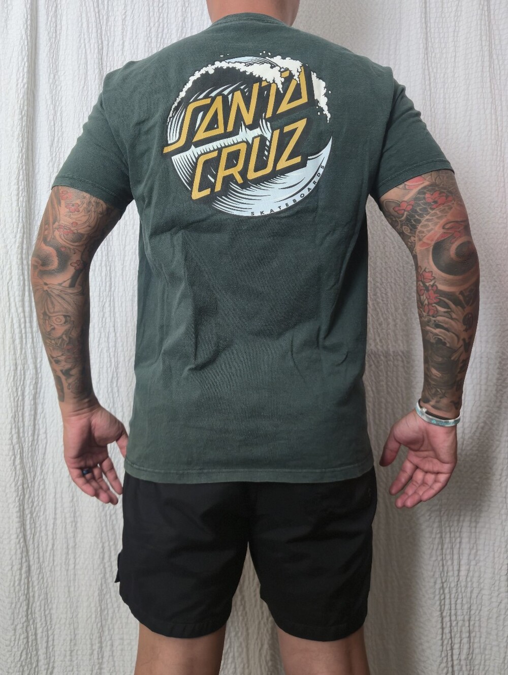 Santa Cruz Skateboards Green Shirt